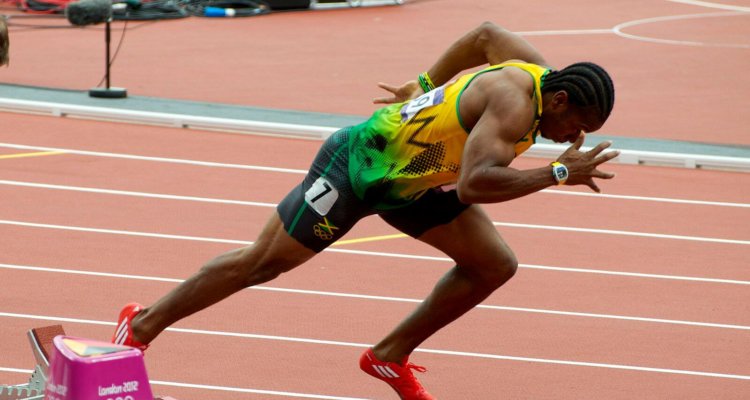 Effect van de startbaan bij de 200-meteratletiek