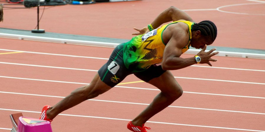 Effect van de startbaan bij de 200-meteratletiek