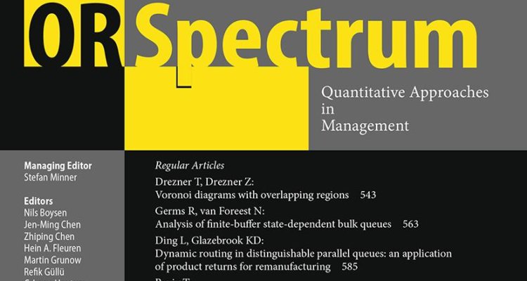 Call for papers: OR Spectrum