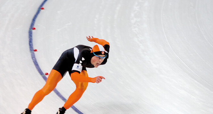 De matrix van Olympisch schaatsgoud