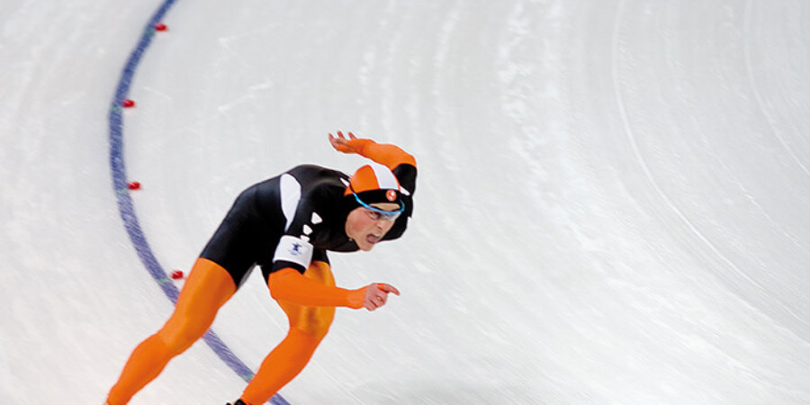 De matrix van Olympisch schaatsgoud