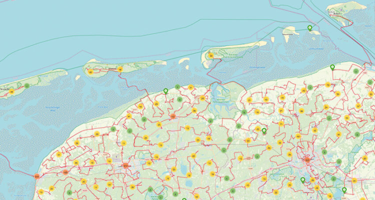 Record-handelsreizigersprobleem; De kortste route langs 57.912 rijksmonumenten